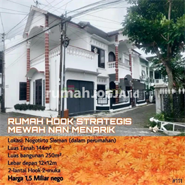 Image Properti Terbaru Rumah Hook 2-muka Strategis Mewah Nan Menarik